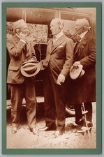 FAMOUS PEOPLE Postcard Marconi Listens In Wireless Radio History IRIS Nostalgia