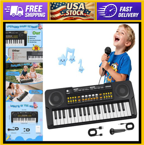 Key kids piano keyboard - 37-key,