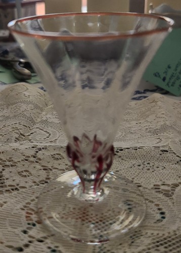 Antique cut crystal brandy - cut,