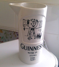 Guinness Football Supporters Pub Jug .. Rare Barware Guinness Collectable