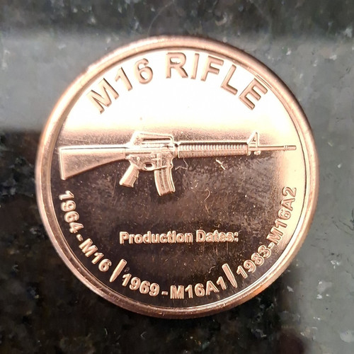999 fine copper round - 1, .999
