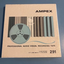 NEW Sealed AMPEX 291 7" Reel