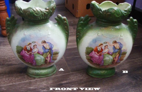 Victorian vases pair - 2,