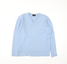 Glenbrae Men's Blue Merino