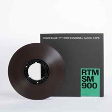 RTM SM900 1/2" x 2500' Analog Recording Tape - 10.5" Pancake Hub w/ Box NEW