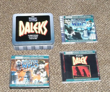 Daleks audio tin. Power, Evil (signed by Deb Watling). & My life as a Dalek