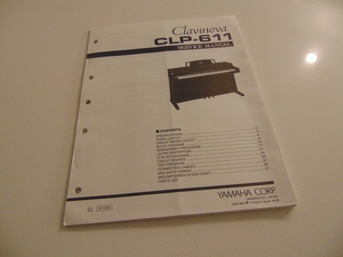 Yamaha clavinova digital - clavinova, piano