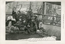 SCOTLAND PASSENGERS ABOARD THE