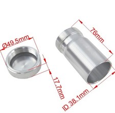 38mm aluminum weld on - 1/2",