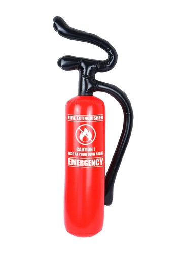 Inflatable fire extinguisher - inflatable,