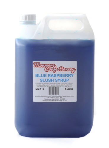 Blue raspberry slush puppie - slush,