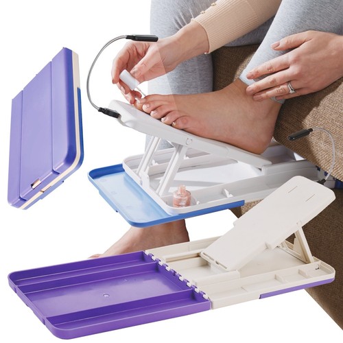 Led folding pedicure - folding, footrest