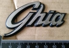 Ford Ghia Car Badge FREE UK