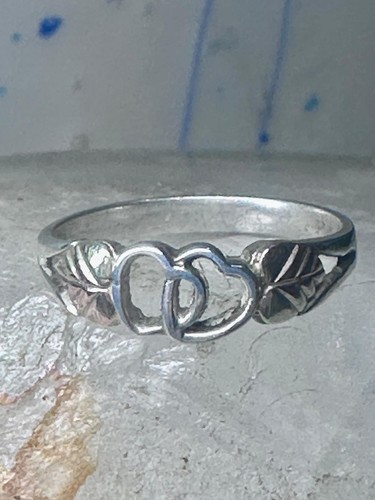 Black hills gold ring - gold, double