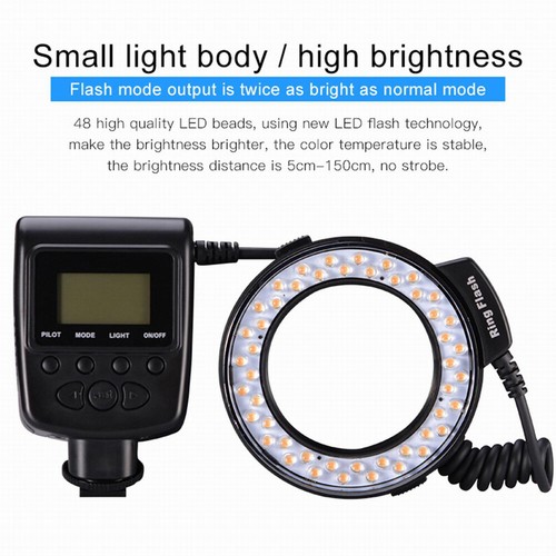 Macro led ring - ring, 9