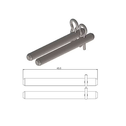 Rear brake pad - rear,