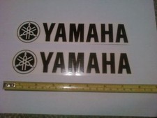 2 Factory Yamaha Decals