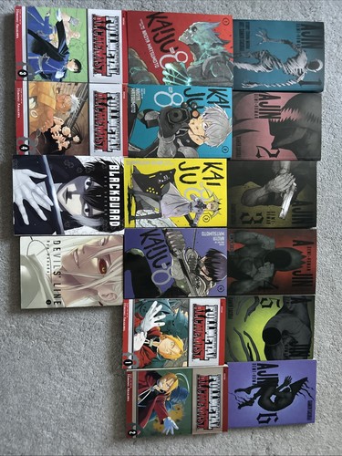 Manga bundle multiple series - bundle,