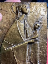 Erwin Huber Bronze Madonna