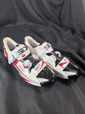 Sidi Ergo 3 Vent Carbon - White/Black/Red 43.5