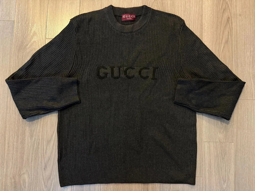 Gucci rib knit sweater - rib,