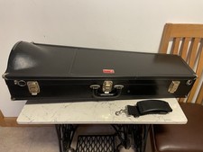King Trombone Case With shoulder strap. Quality Case.