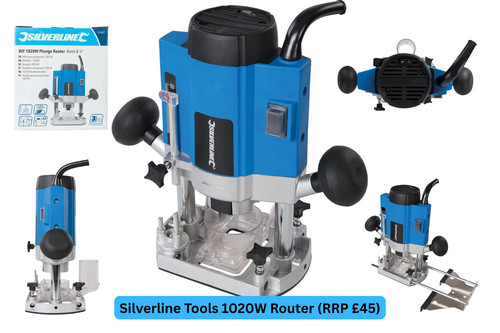 Silverline 1020w router 329863 - silverline,