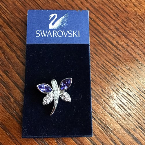 Swarovski dragonfly amethyst - swarovski,