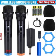 Wireless microphone uhf - 2x,