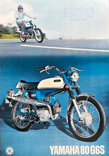 1970 yamaha g6s street 80cc - g6s,