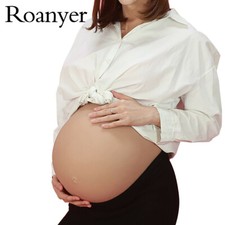 Roanyer Artificial Fake Pregnant Belly Realistic Silicone Pregnancy Crossdresser