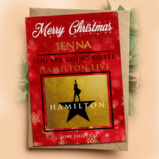 YOU'RE GOING TO SEE HAMILTON