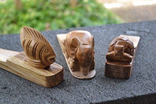 Handcrafted wooden animal - wooden,