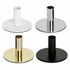 Single Straight Metal Taper Candle Stick Holders Table Candles Wedding Decor