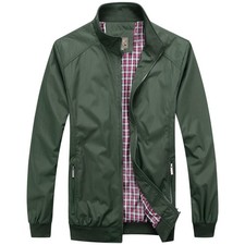 Mens Harrington Jacket Bomber