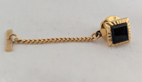 Vintage gold metal tie - vintage,