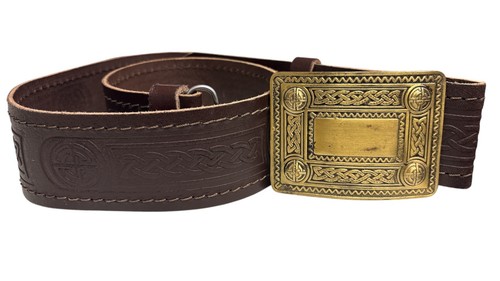 Men tartanista brown leather - men's,