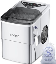 Ice Cube Maker FOOING Ice Machine Maker Worktop Ready in 6 Mins 2L Ice Machine
