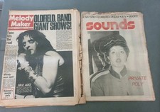 Job Lot 8 x Vintage 1970'S  NME  & Melody Maker LOT M