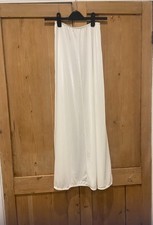 Vintage White Waist Slip Maxi