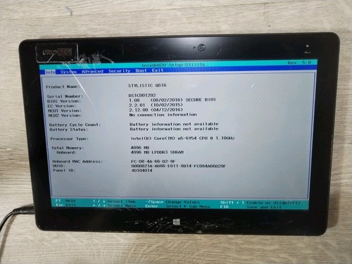 Fujitsu stylistic q616 - fujitsu, 11.6"