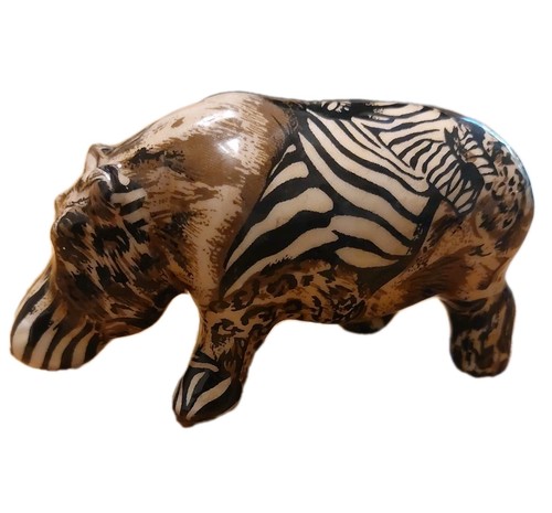 Vie collage hippo 14cm - vie,