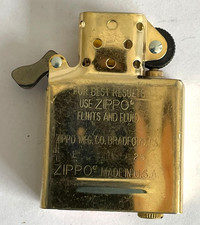 (New) ZIPPO BRASS PETROL