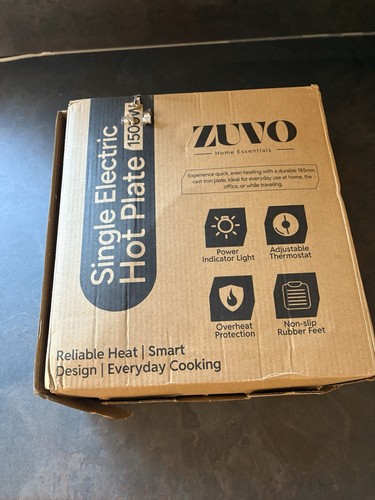 Zuvo single hot plate 1500w - single,