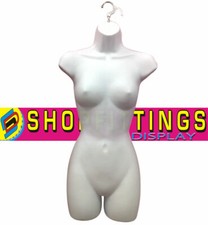 FEMALE HANGING BODY MANNEQUIN  FORM TOP QUALITY TORSO DISPLAY BUST ( SDL/FULL )