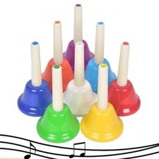 8Pcs Colorful Hand Percussion