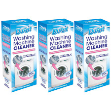 Duzzit Washing Machine Cleaner Linen Scent Prevent Breakdowns Easy Use 250ml X 3
