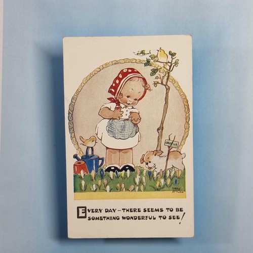 Mabel lucie attwell postcard - mabel,
