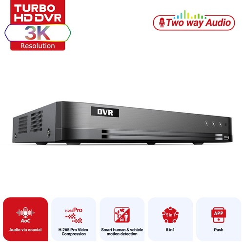 Hikvision compatible dvr - 3k, hd