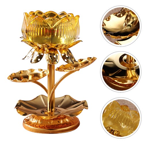 Lotus shaped candleholder - lotus,